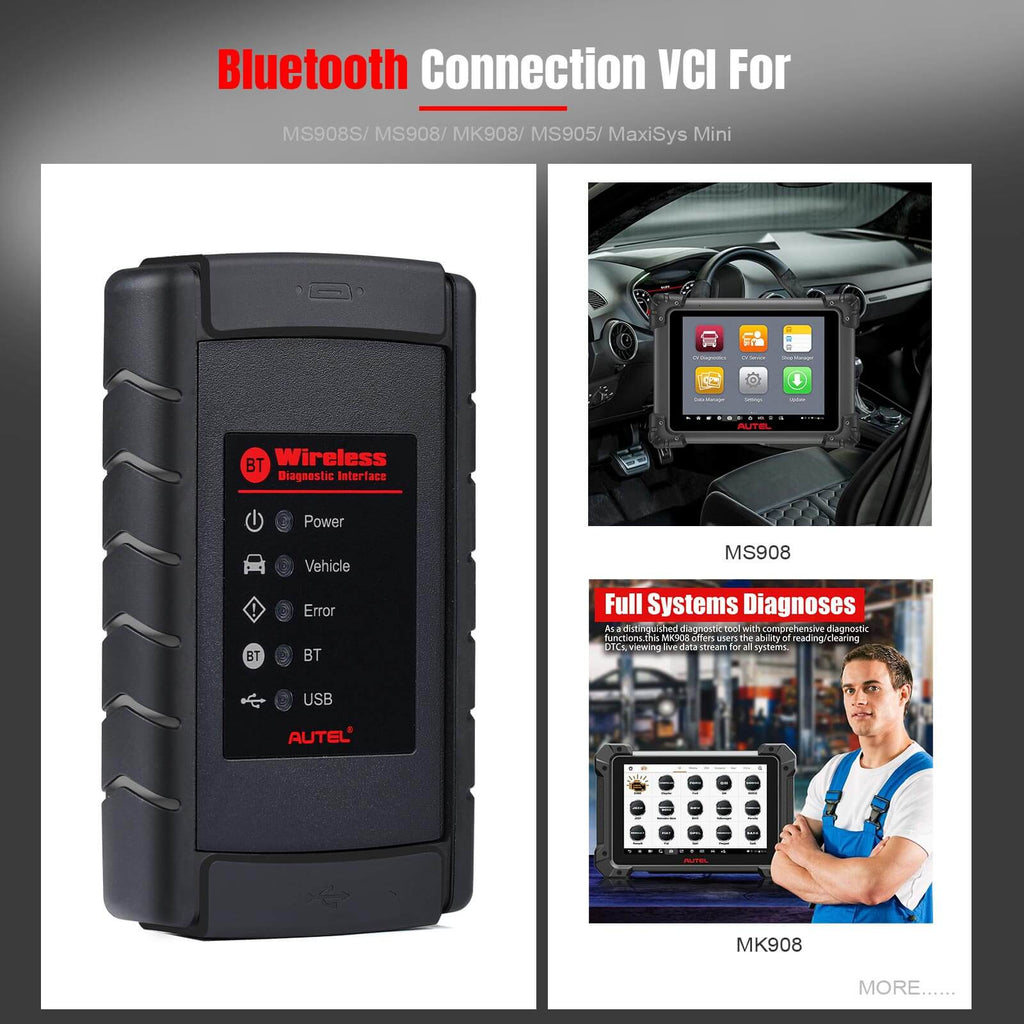 Autel VCI Bluetooth Adapter Wireless Diagnostic Interface