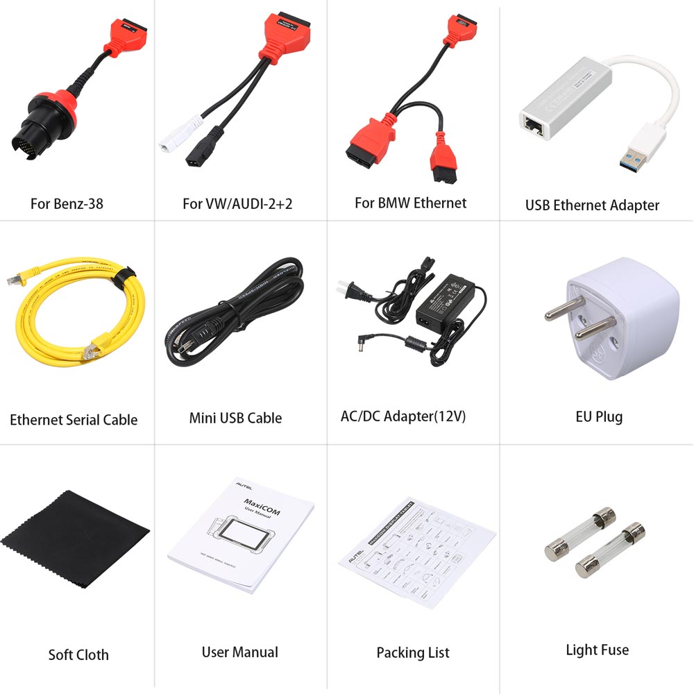 Autel MaxiCOM MK908P plus Autel MaxiVideo MV108 Bundle