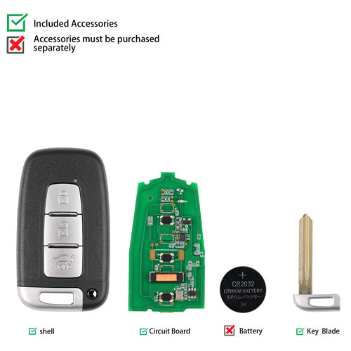 AUTEL IKEYHY003AL 3Key for Hyundai