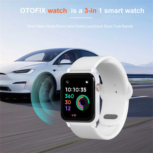 [Anniversary Sale] OTOFIX Watch Smart Key Watch Without VCI 3-in-1 Wearable Device Smart Key+Smart Watch+Smart Phone Voice Control Lock/Unlock Doors Trunk Remote, Random Color - Automotive Diagnostic