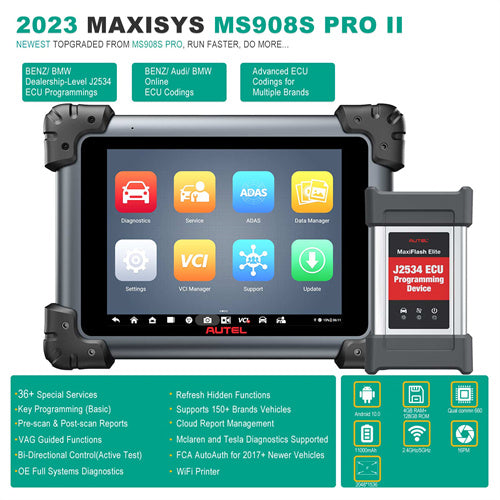 Autel MaxiSys MS908S Pro II Diagnostic Scanner