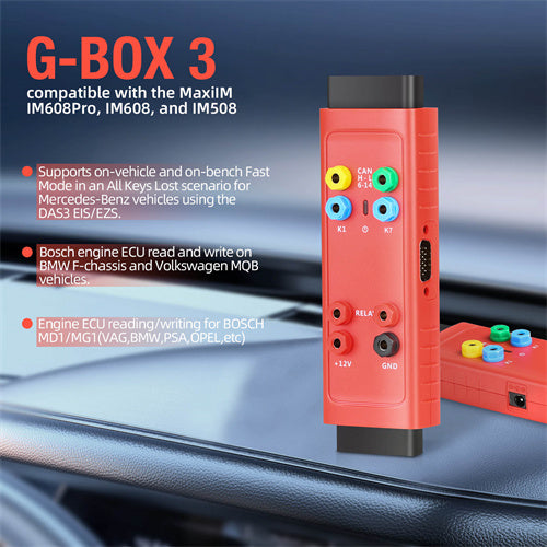 Autel G BOX3 GBOX3 for Mercedes Benz All Key Lost Used with Autel