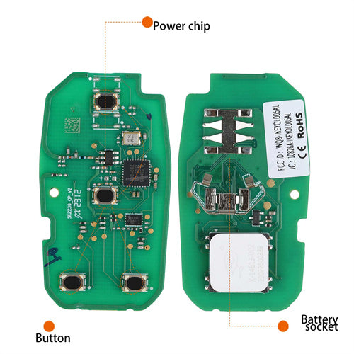 AUTEL IKEYOL004AL 4 Buttons 315/433 MHz