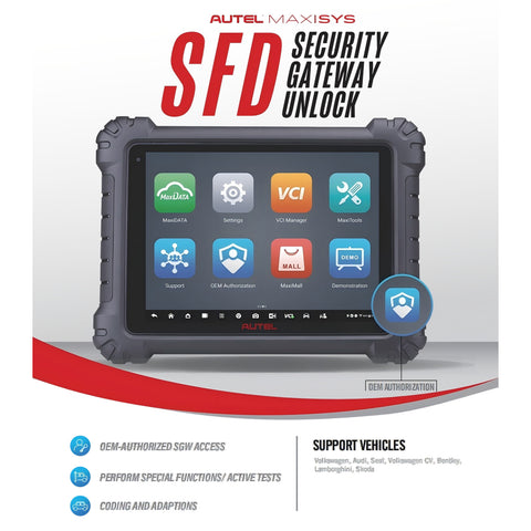 [Black Friday Sale] AUTEL VAG SFD Authorization 1 Year: Serial Number Required