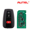 [New Arrivals] AUTEL IKEYTY003AL 3 Buttons 315/433 MHz for Toyota 4D & 8A 1 PC/ 5 PCs/ 10 PCs - Automotive Diagnostic