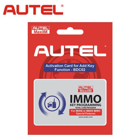 Autel BMW G-Series Key Programming Add-on Yearly Subscription Compatible with Autel IM508, IM608 Series