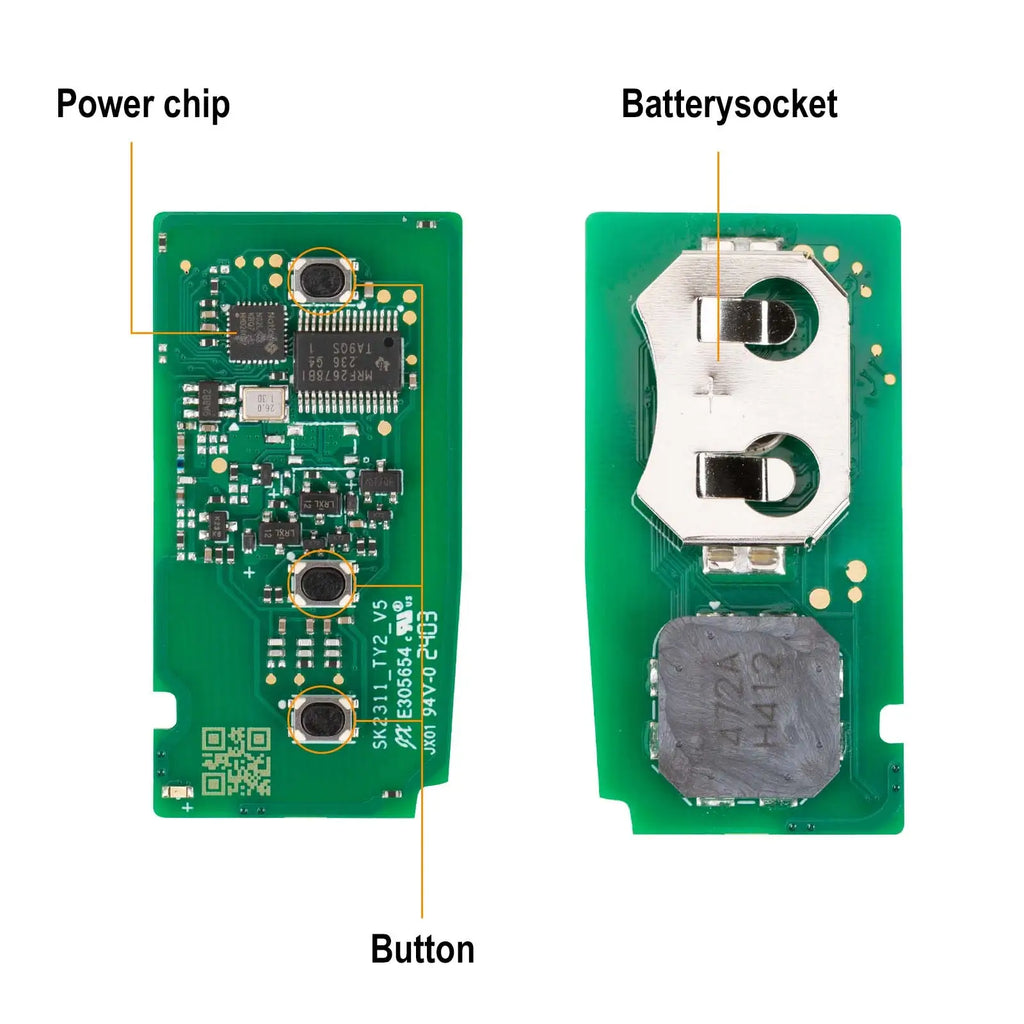 Autel IKEYTY8A3AL 3 Buttons