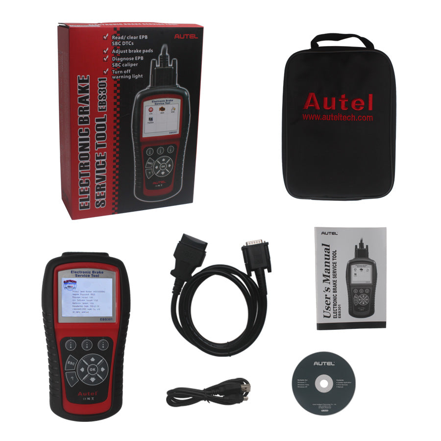 Autel MaxiService EBS301 Electronic Brake Service Tool - Autel Authorized Dealer