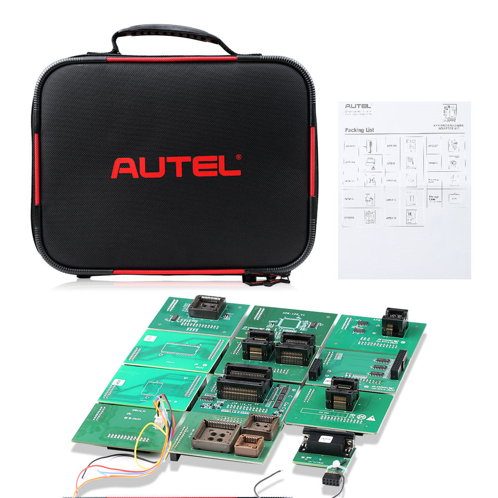 Autel MaxiIM IM608 (Pro) II Automotive Key Programming Tool plus IMKPA Accessories Kit, APB112 Key Simulator and G-Box2 Adapter Bundle