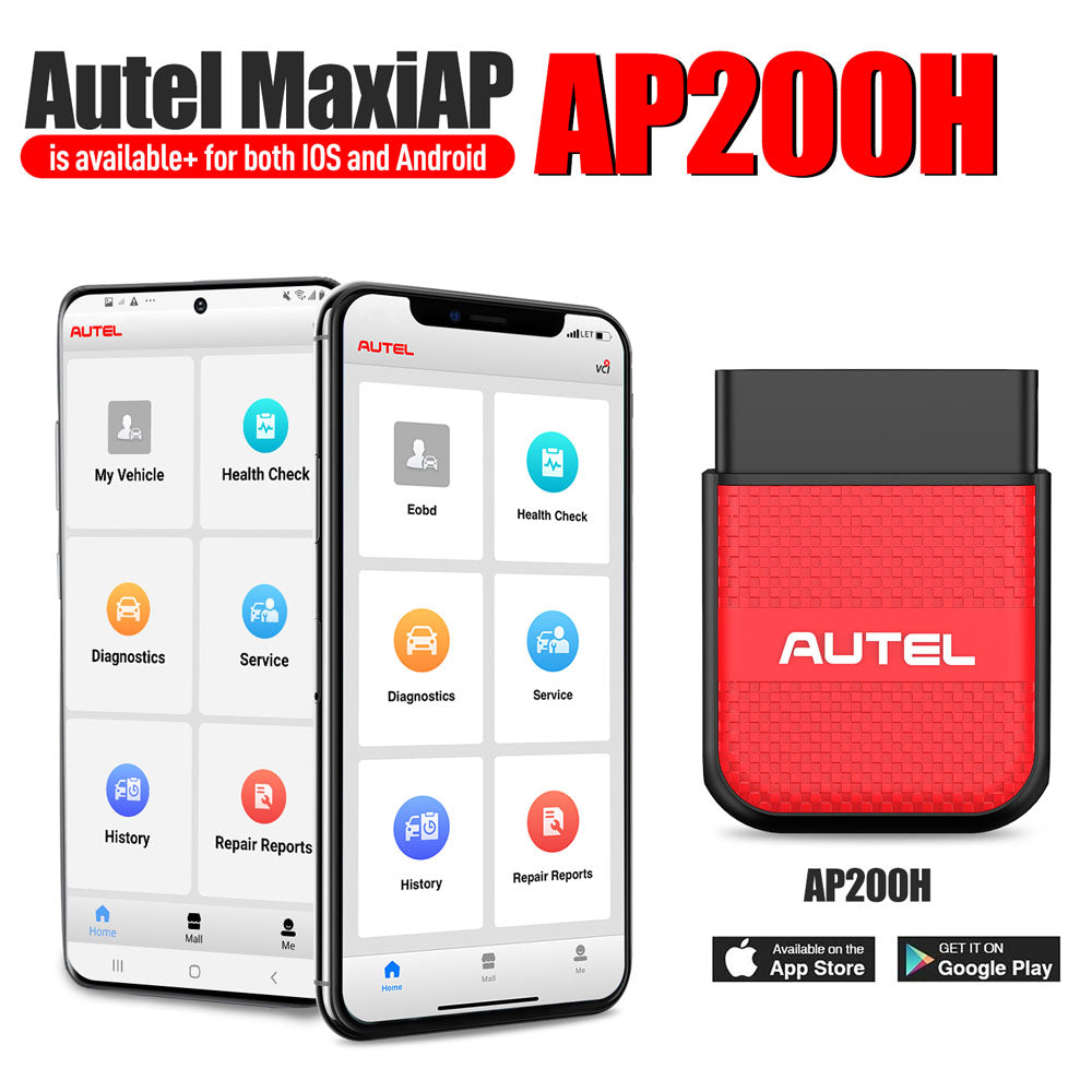 Autel MaxiAP AP200 Bluetooth OBD2-scanner, codelezer met volledige systeemdiagnoses en 19 servicefuncties, voertuigscantool voor iPhone en Android-apparaten Autel MaxiAP AP200 Bluetooth OBD2-scanner, codelezer met volledige systeemdiagnoses en 19 servicefuncties, voertuigscantool voor iPhone en Android-apparaten