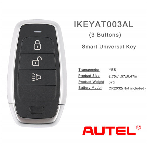 AUTEL IKEYAT003AL Independent 3 Buttons Key