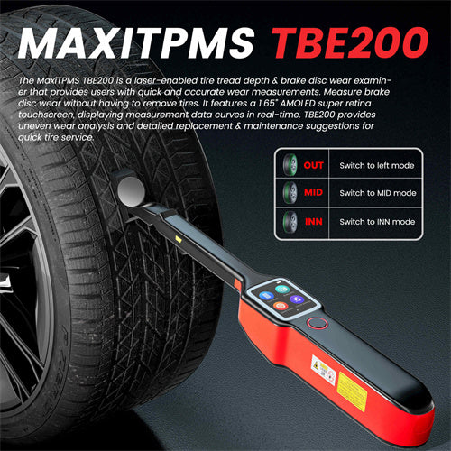 Autel MaxiTPMS TBE200E Tire Brake Examiner