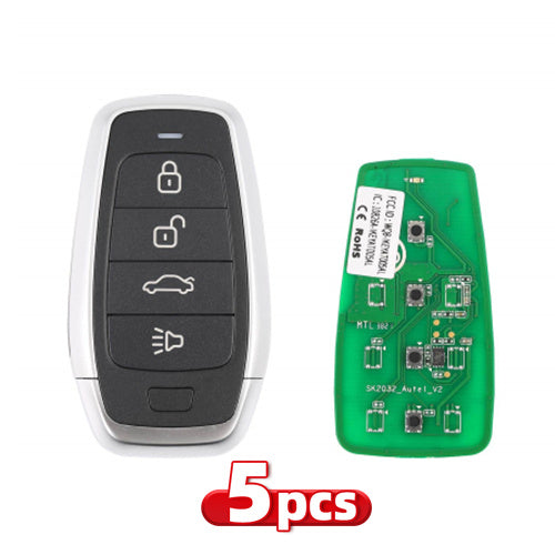 AUTEL IKEYAT004CLAUTEL Independent 4 Button Universal Smart Key