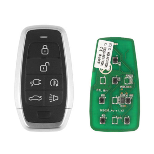 AUTEL IKEYAT006FL Independent 6 Buttons Universal Smart Key - EV Charge / Remote Start / Trunk