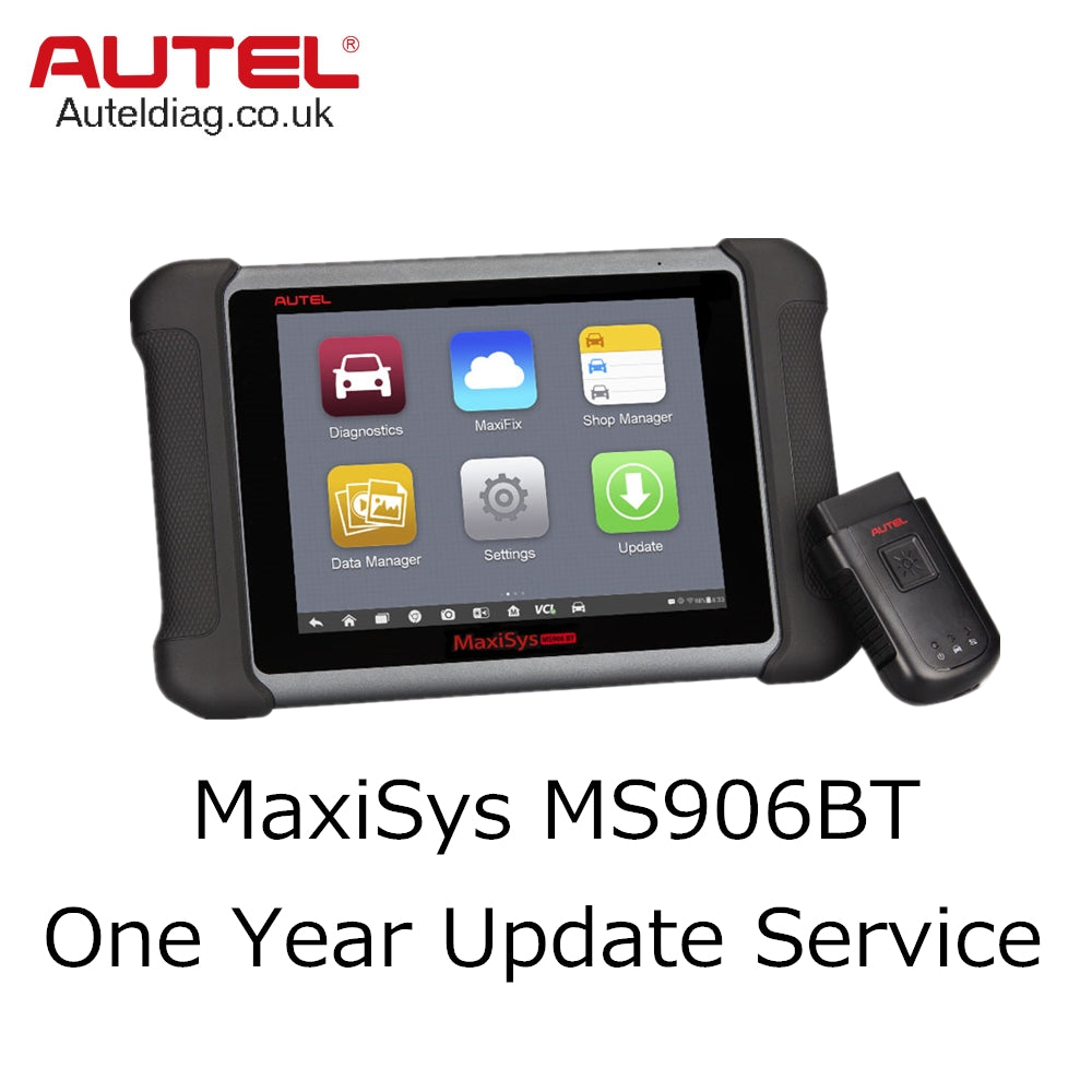 Autel MaxiSys MS906BT/ Autel MaxiCOM MK906BT One Year Update Service