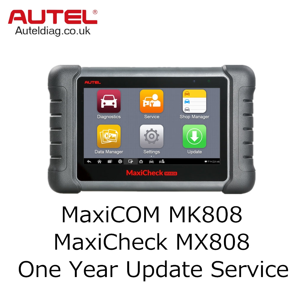 Autel MaxiCOM MK808/MaxiCheck MX808 One Year Update Service