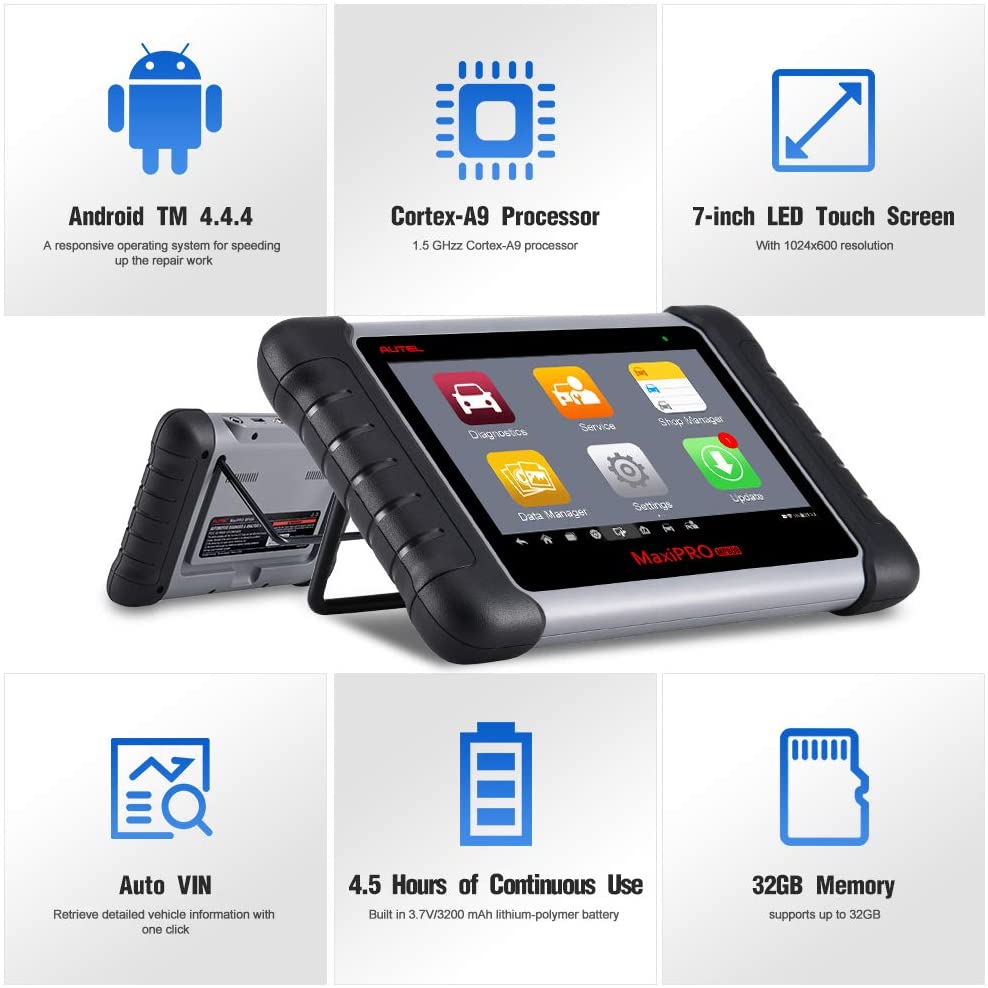 UK/EU Ship] Autel MaxiPRO MP808S Diagnostic Tool Years Free Update – Autel  Online Store