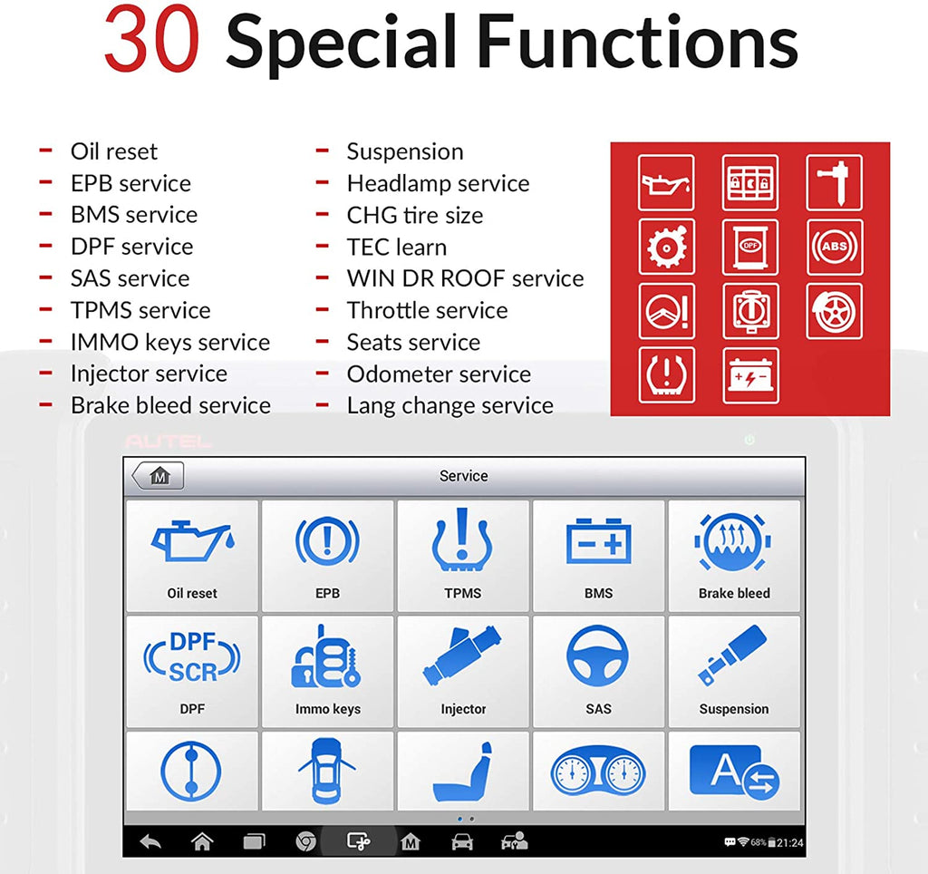 UK/EU Ship] Autel MaxiPRO MP808S Diagnostic Tool Years Free Update – Autel  Online Store